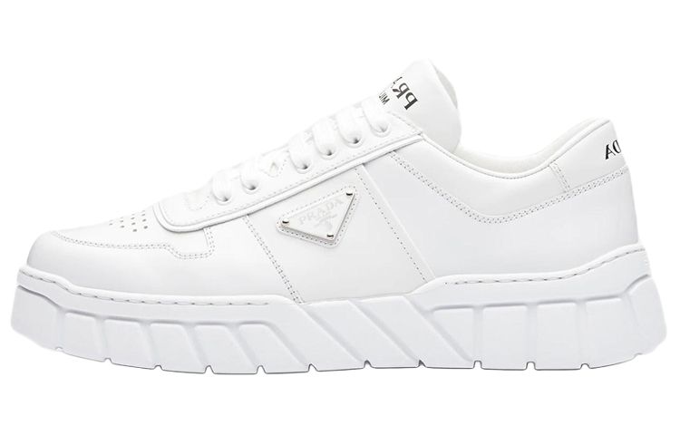 Prada Leather Sneakers 'White' 2EE378_3LJ6_F0009