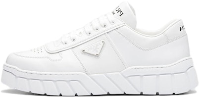 Prada Leather Sneakers 'White' 2EE378_3LJ6_F0009 Prada Leather Sneakers 'White' 2EE378_3LJ6_F0009
