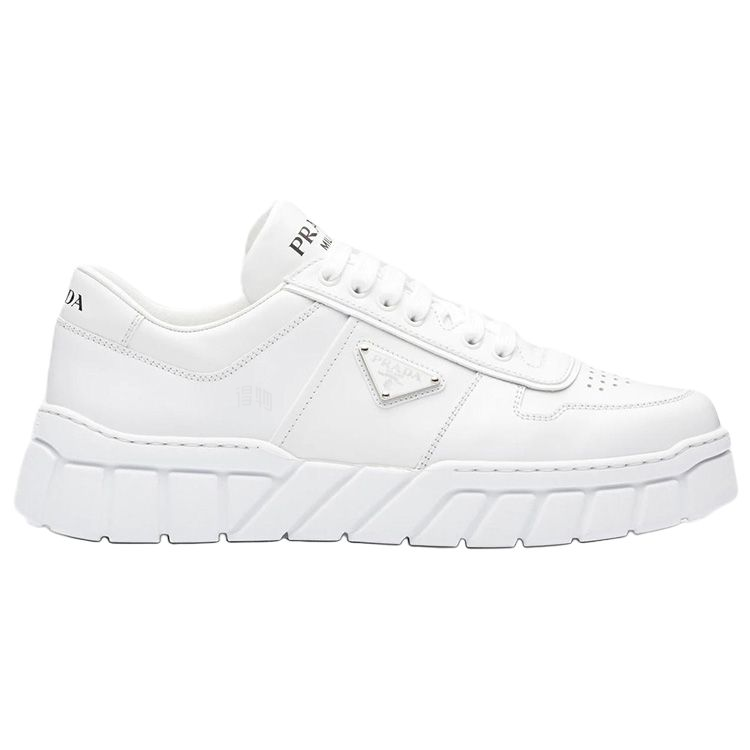 Order Prada Leren Sneakers ''Wit'' 2EE378_3LJ6_F0009