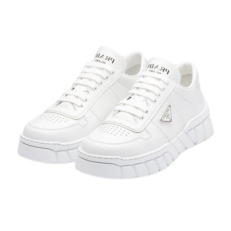 Lookbook Prada Leren Sneakers ''Wit'' 2EE378_3LJ6_F0009