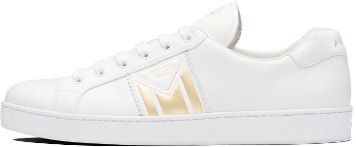 プラダ レザー スニーカー 'イエローホワイト' 4E3544_3L8Y_F0877 4E3544_3L8Y_F0877 Buy プラダ レザー スニーカー 'イエローホワイト' 4E3544_3L8Y_F0877 4E3544_3L8Y_F0877