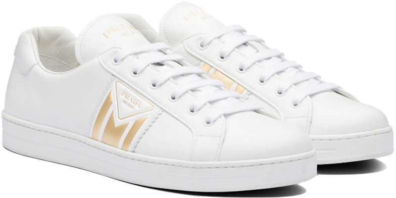 Sneakers Kulit Prada 'Kuning Putih' 4E3544_3L8Y_F0877 Order Sneakers Kulit Prada 'Kuning Putih' 4E3544_3L8Y_F0877
