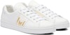 Sneakers Kulit Prada 'Kuning Putih' 4E3544_3L8Y_F0877