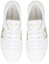Shop Sneakers Kulit Prada 'Kuning Putih' 4E3544_3L8Y_F0877