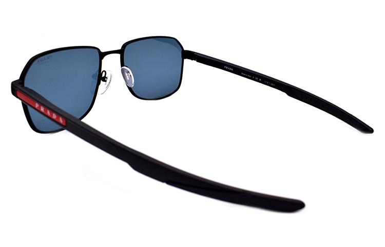 PRADA Lifestyle Series  Matte Black Square Alloy Sunglasses Road Trip Edition SPS54W DG0 09R 圖 4