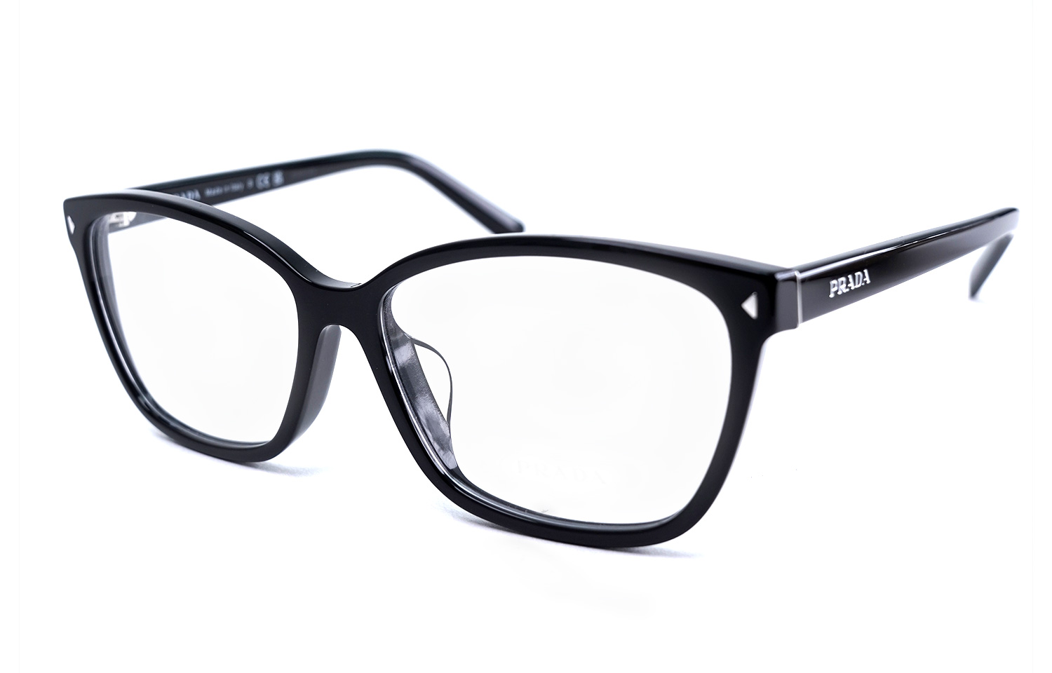 PRADA Lightweight Elegant Unisex Irregular Frame Optical Glasses. 0PR15ZVF1AB1O1 圖 2