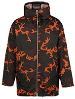 Prada Lightweight Printed Hooded Jacket in Dark Purple SGN847-1V00-F0002 Prada Lightweight Printed Hooded Jacket in Dark Purple SGN847-1V00-F0002