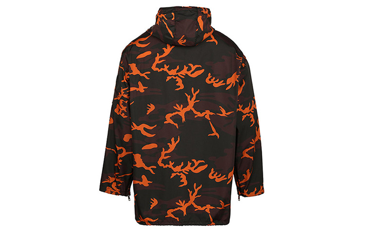 Lookbook 普拉达深紫色轻薄印花连帽夹克 SGN847-1V00-F0002