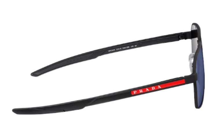 PRADA Linea Rossa  Irregular Sunglasses with Logo - Grey. SPS54W_EDG0_FE09R_C_057 圖 4