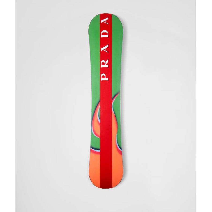 Shop PRADA Linea Rossa Freestyle Snowboard Unisex Ski Board. 2XD053-2DWM-F0D3C