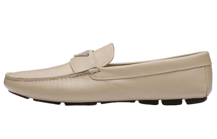 Prada Loafer 'Beige Logo' 2DD164_053_F0F24_F_U00I