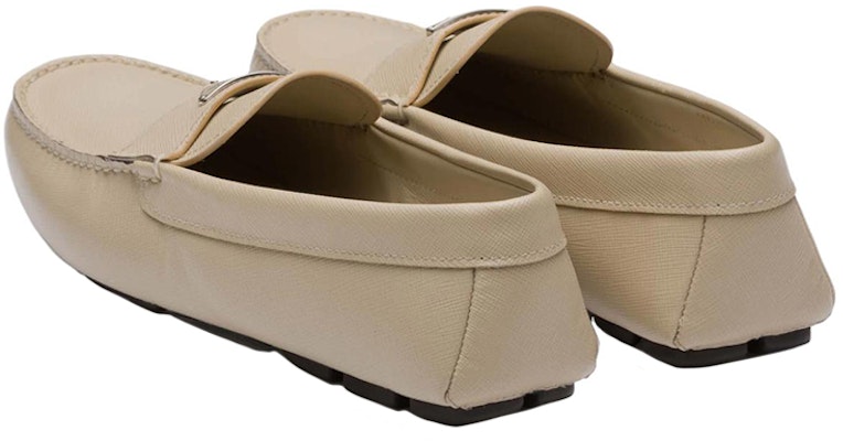 프라다 베이지 로고 로퍼 2DD164_053_F0F24_F_U00I Shop 프라다 베이지 로고 로퍼 2DD164_053_F0F24_F_U00I