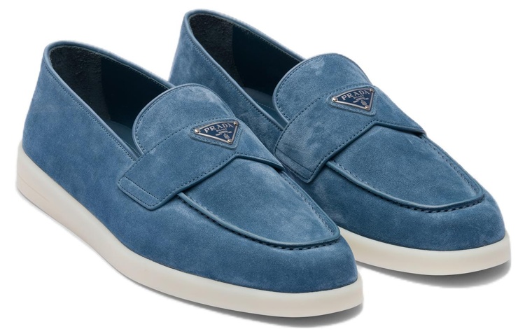 Prada Loafer 'Blue Suede' 圖 2