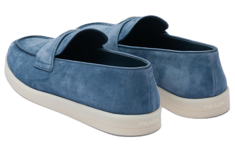 Prada Loafer 'Blue Suede' 圖 3