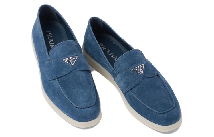 Prada Loafer 'Blue Suede' 圖 4