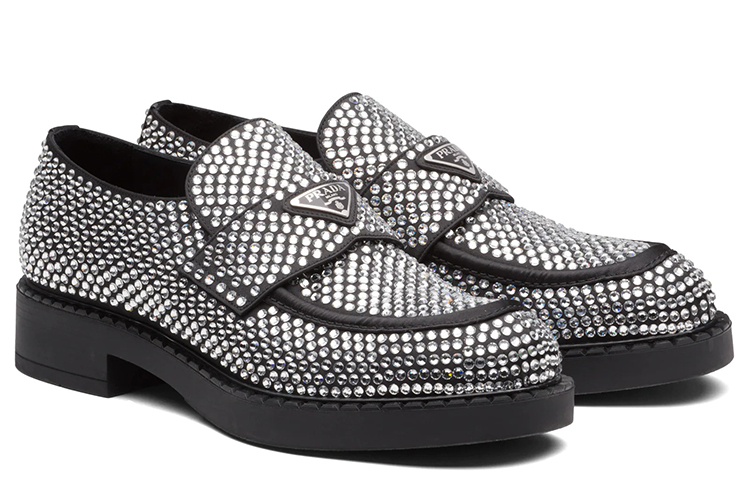 Order Prada Loafer 'Crystal Satin' 2DE135_2AWL_F0Z2D