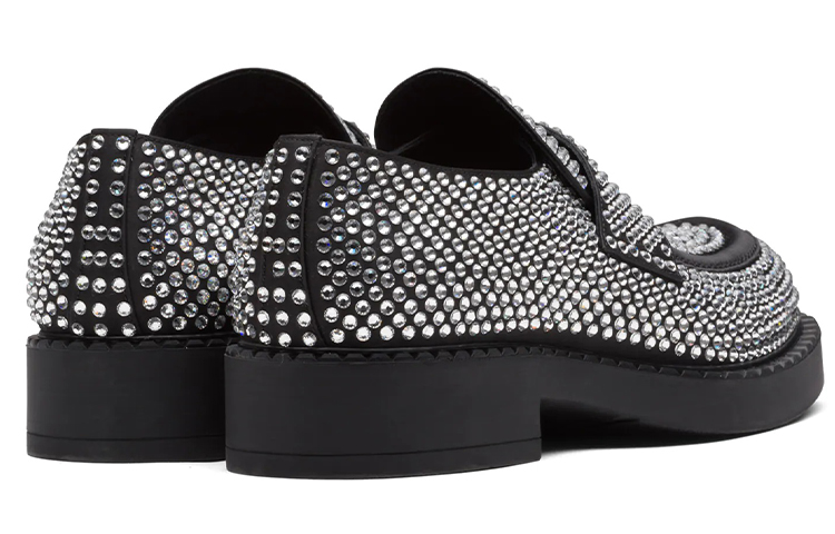 Shop Prada Loafer 'Crystal Satin' 2DE135_2AWL_F0Z2D
