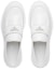 Shop Prada Loafer Datar 'Kulit Putih Mengkilap' 2DE127_055_F0009