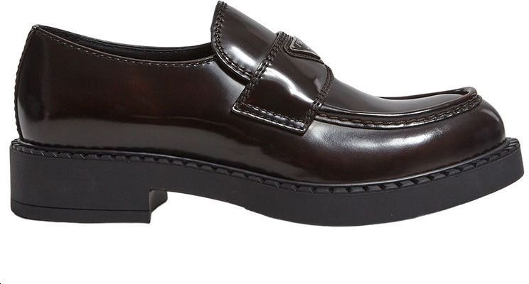 Prada Loafers 'Brown Patent Leather' 2DE127_055_F0NDI Order Prada Loafers 'Brown Patent Leather' 2DE127_055_F0NDI