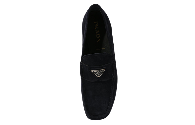 Prada Loafers 'Dark Blue Logo' 圖 4