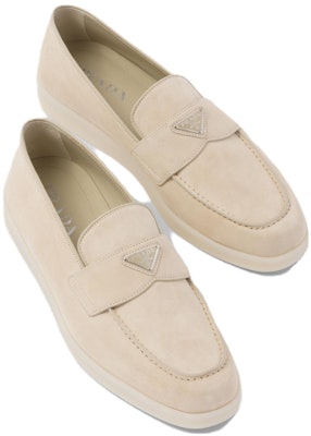 Prada Loafers 'Beige Gurun' 2DG124_103_F0F24 Shop Prada Loafers 'Beige Gurun' 2DG124_103_F0F24