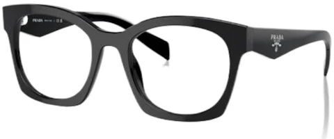 Order PRADA Logo Black Acetate Irregular Optical Eyeglass Frame for Men PRA05V16K1O1