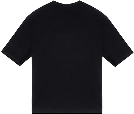 PRADA Logo Crewneck Short Sleeve T-Shirt - Black UJN661-1WQ5-F0002-S-202 Lookbook PRADA Logo Crewneck Short Sleeve T-Shirt - Black UJN661-1WQ5-F0002-S-202