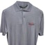 Sizing PRADA Logo Embroidered Button Casual Short Sleeve Polo Shirt Men Grey UMB046-1WIO-F0170