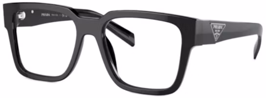 Order PRADA 黑色不規則光學眼鏡 圓標雕刻 男女適用 0PR08ZV1AB1O1