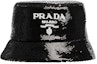 Order Sombrero Prada Casual Minimalista Unisex Logo de Moda. 1HC137-2D0G-F0967