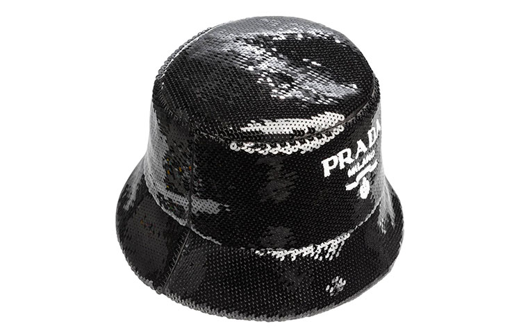 Shop Sombrero Prada Casual Minimalista Unisex Logo de Moda. 1HC137-2D0G-F0967