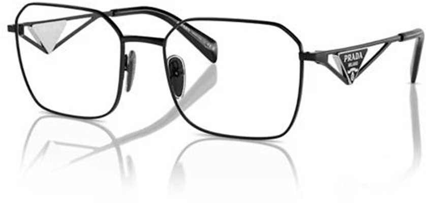 普拉达男款黑色可调节处方光学眼镜框 PRA51V1AB1O1 Order 普拉达男款黑色可调节处方光学眼镜框 PRA51V1AB1O1