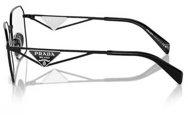 普拉达男款黑色可调节处方光学眼镜框 PRA51V1AB1O1 Shop 普拉达男款黑色可调节处方光学眼镜框 PRA51V1AB1O1
