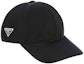 Order プラダ ロゴ アウトドア ナイロン ベースボール キャップ ブラック 1HC274-2B15-F0002