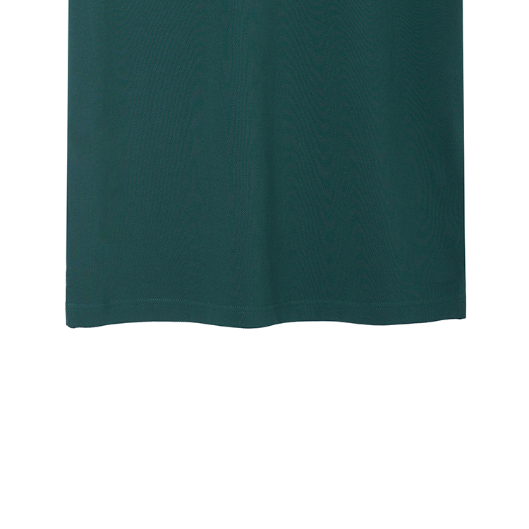 Sizing 普拉达深绿色标志性徽标 Polo 衫 SJN256322F0AGL07-ABETE