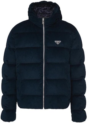 PRADA Logo Puffer Down Jacket Peacock Green Long Sleeve Coat. SGC072-1RL7-F0SVF-S-221 Order PRADA Logo Puffer Down Jacket Peacock Green Long Sleeve Coat. SGC072-1RL7-F0SVF-S-221