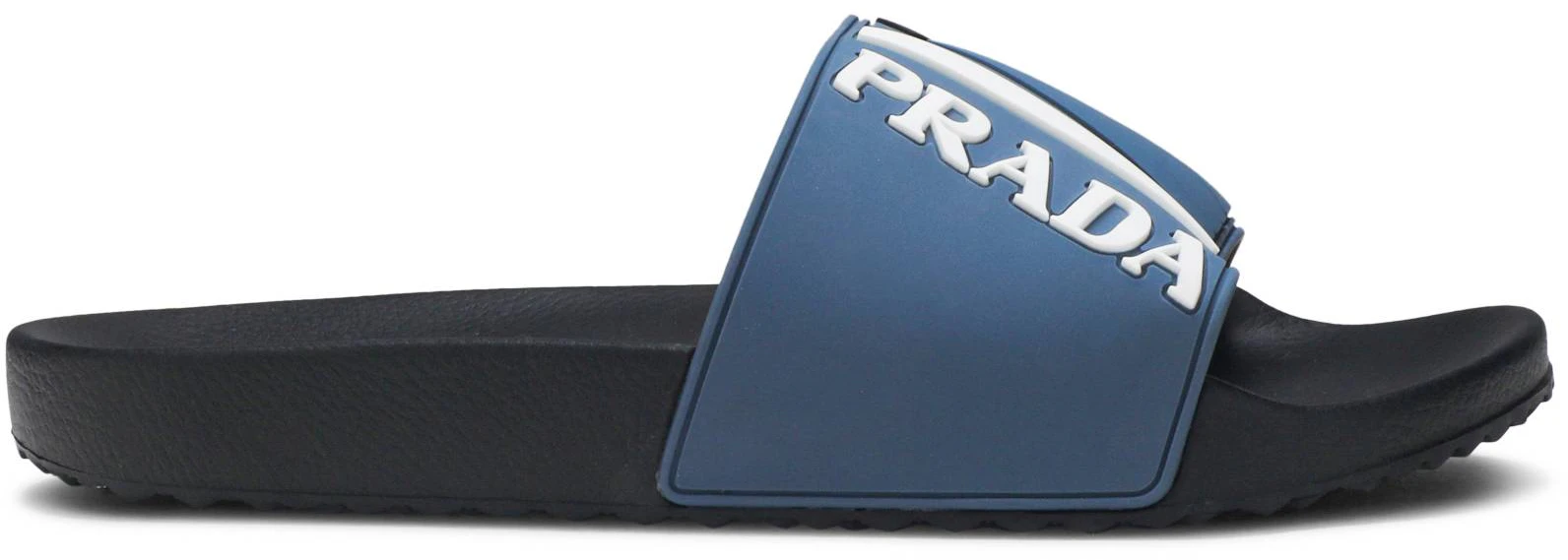 prada-logo-rubber-slide-blue