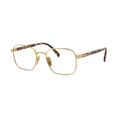 PRADA Logo Square Tortoiseshell Optical Glasses for Men POIZON2406201003
