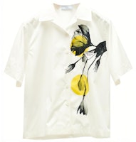 PRADA Loose-Fit Print Short-Sleeve Sunscreen Shirt - White P433BY10N0-F0009 PRADA Loose-Fit Print Short-Sleeve Sunscreen Shirt - White P433BY10N0-F0009