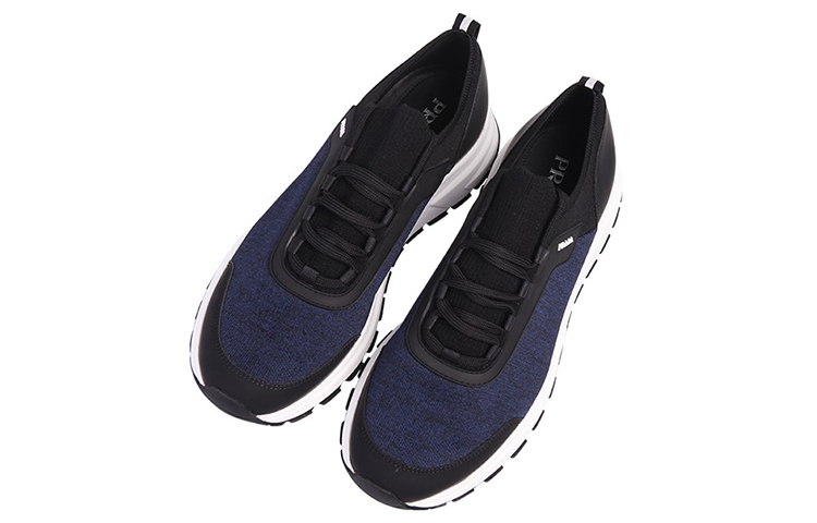 Prada Low-Top Fashion Sneaker 'Deep Navy' 圖 2