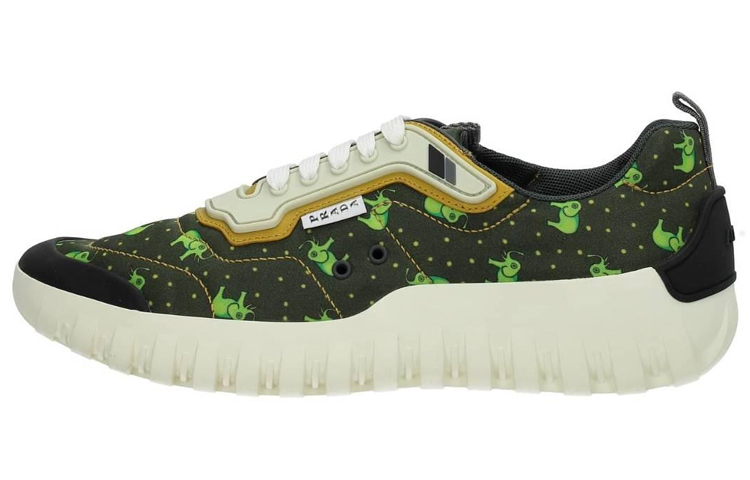 Prada Low-Top Fashion Sneaker 'Green Fabric'
