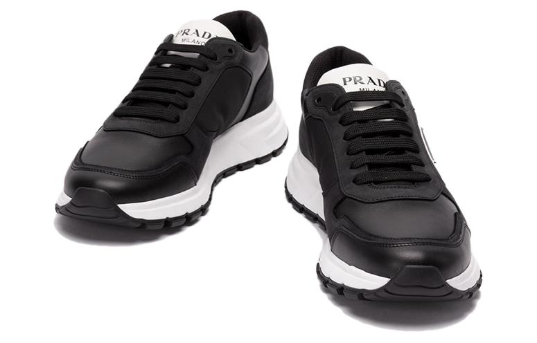 Prada Low-Top Lace-Up 'Black Lifestyle' 圖 5
