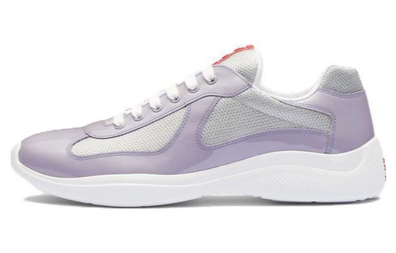 Prada Low-Top Lace-Up 'Metallic Purple'