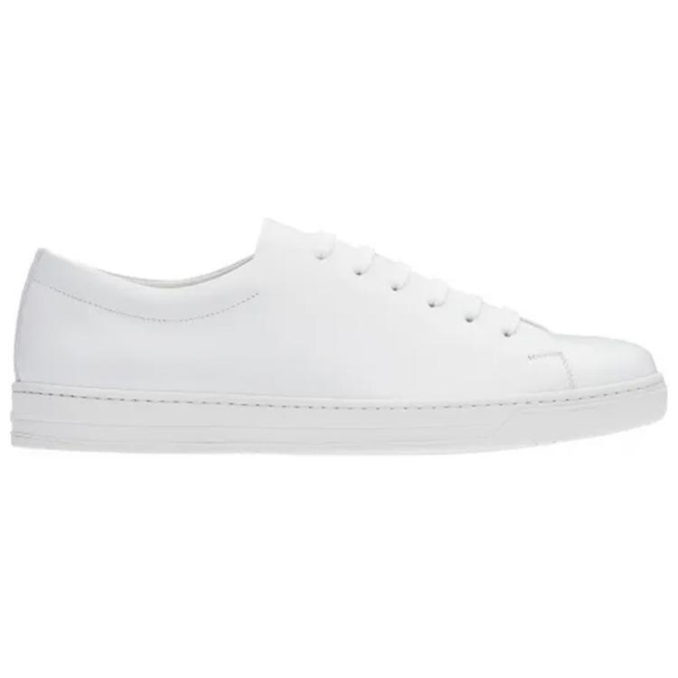 Prada Low-Top Lace-Up White 'Fashion Sneakers' 圖 2