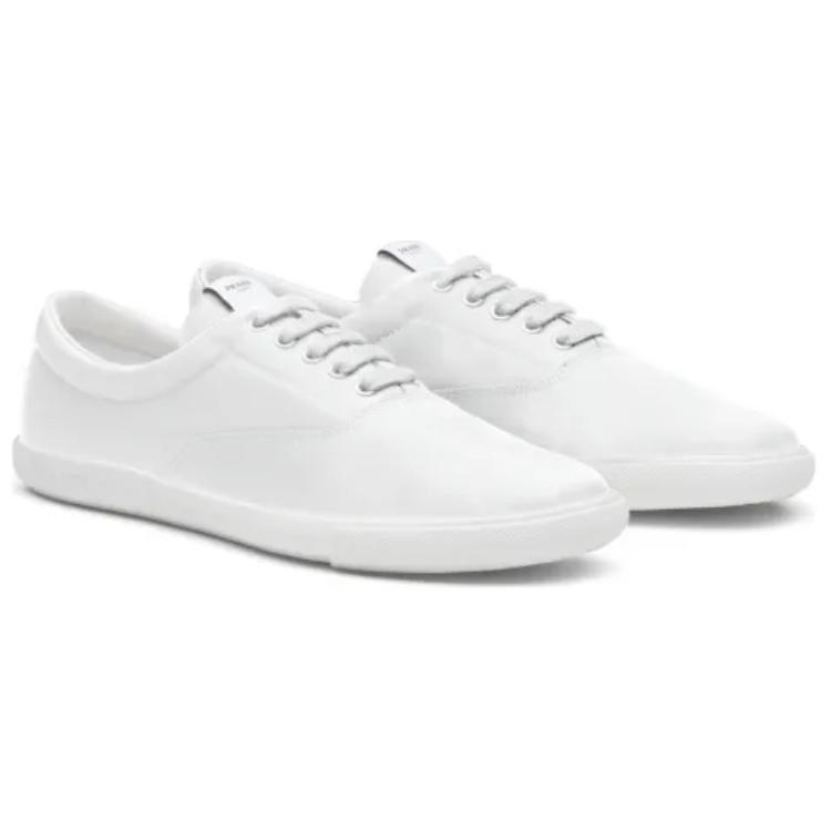 Prada Low-Top Lace-Up White 'Fashion Sneakers' 圖 5