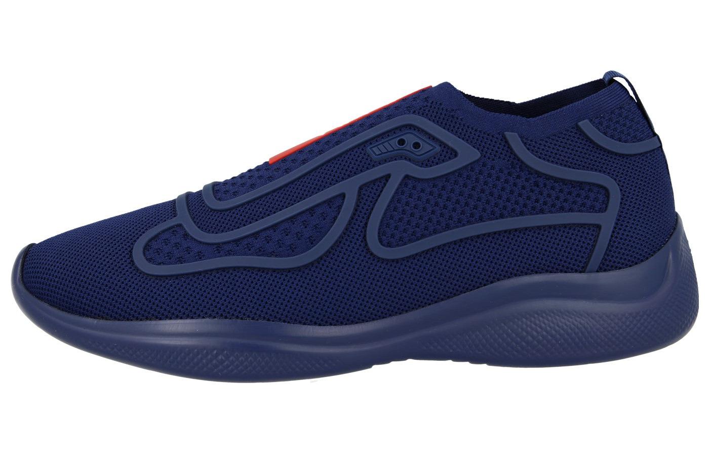 Prada Low-Top Sneaker 'Blue Fabric'