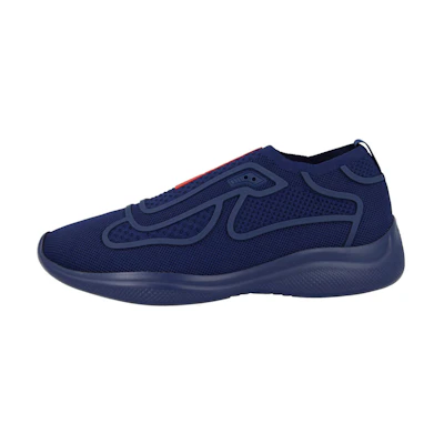 Prada Low-Top Sneaker 'Blue Fabric'
