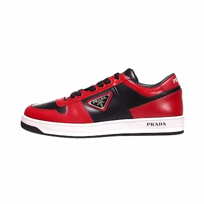 Prada Low-Top Sneaker 'Red Leather'