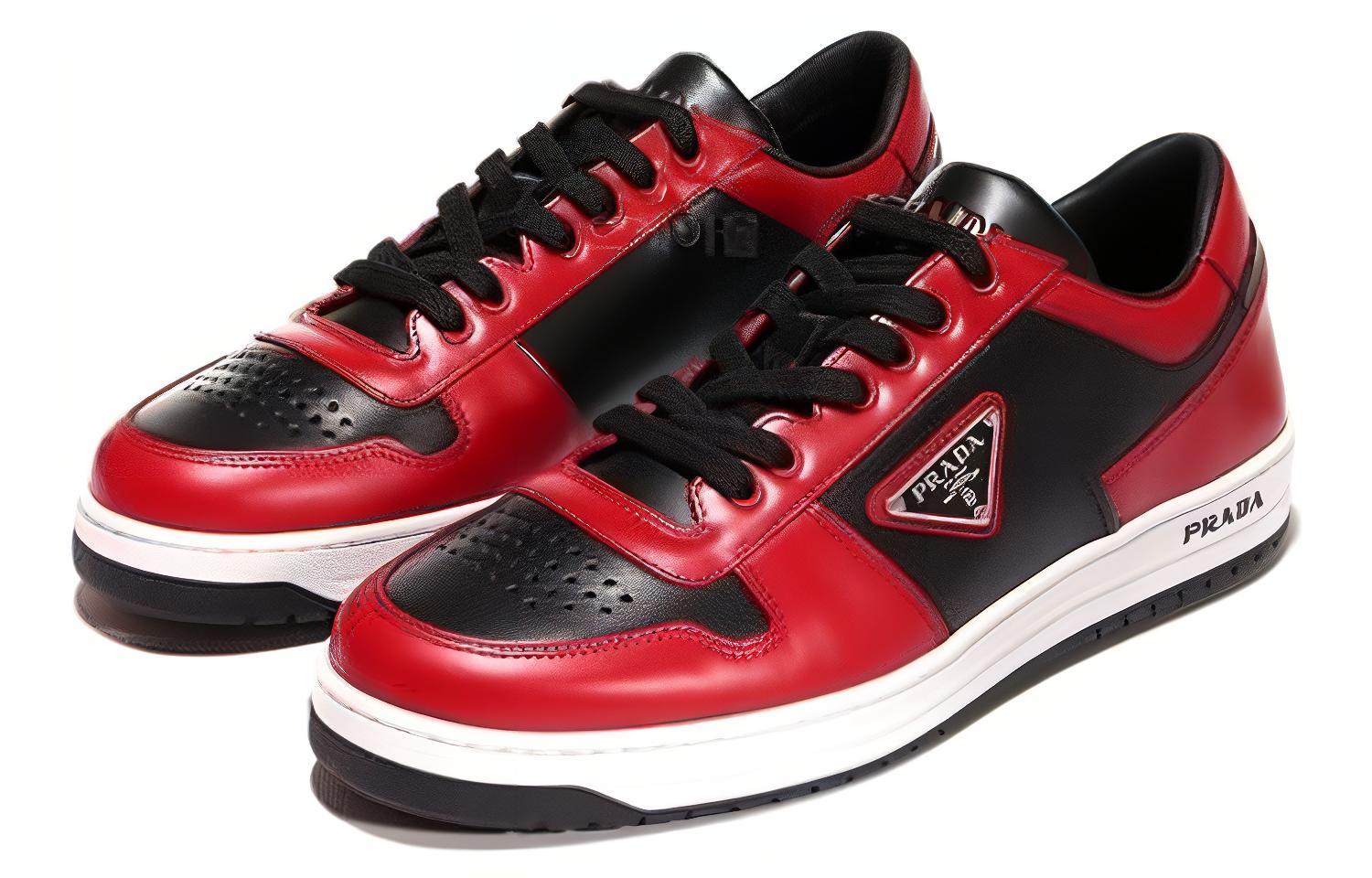 Prada Low-Top Sneaker 'Red Leather' 圖 3