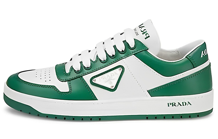 Prada Low-Top Sneaker 'White Green'